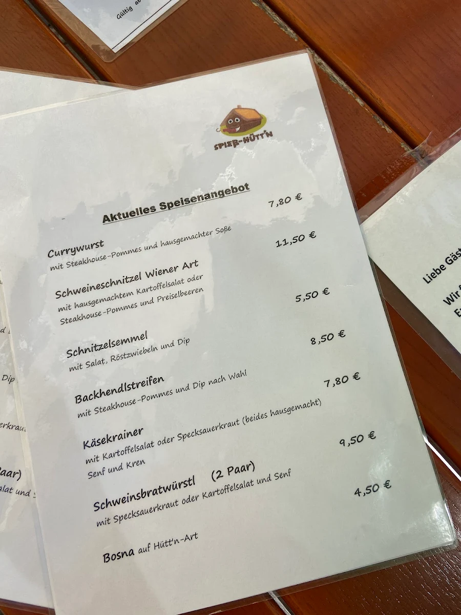Speisekarte photo 1