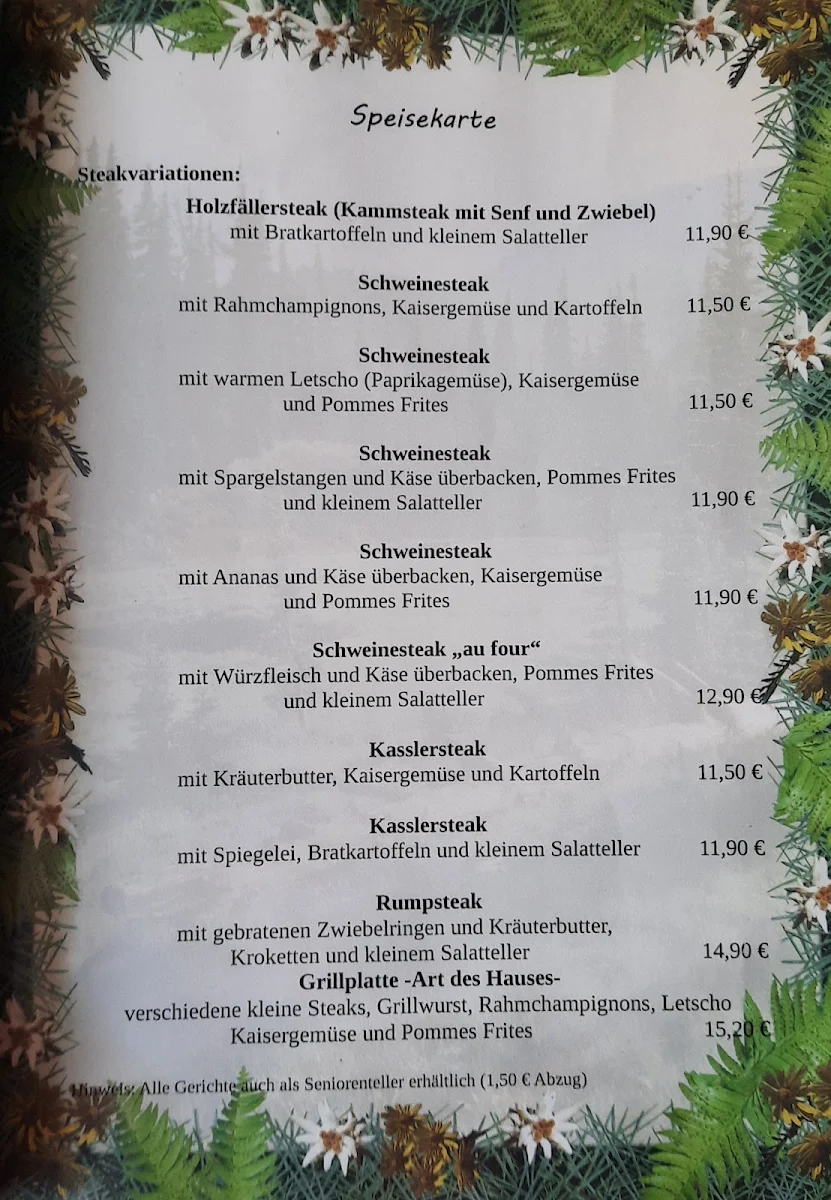 Speisekarte photo 3