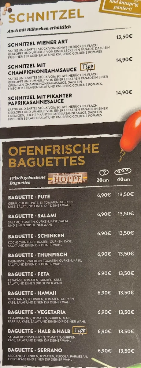 Speisekarte, P10 Restaurant - Cafe