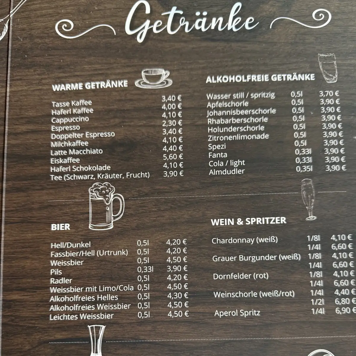 Speisekarte photo 2