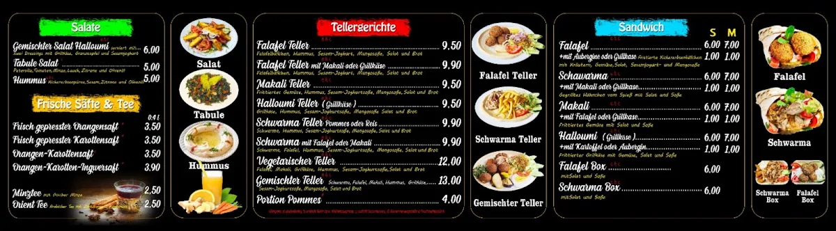 Speisekarte photo 1