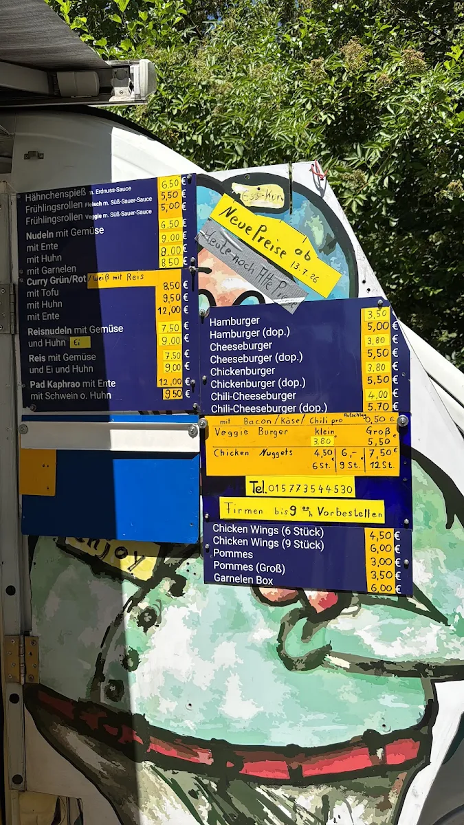 Speisekarte, Thai-Deutsch Food-Truck - Enjoy Herxheim