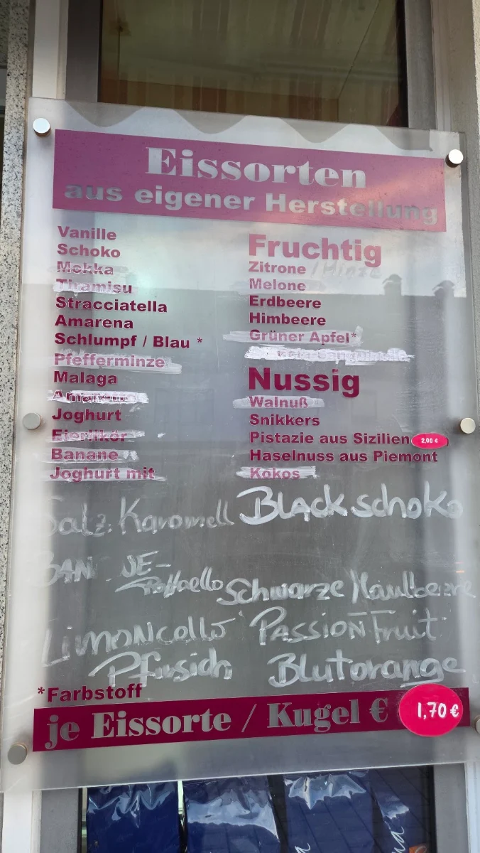 Speisekarte photo 1