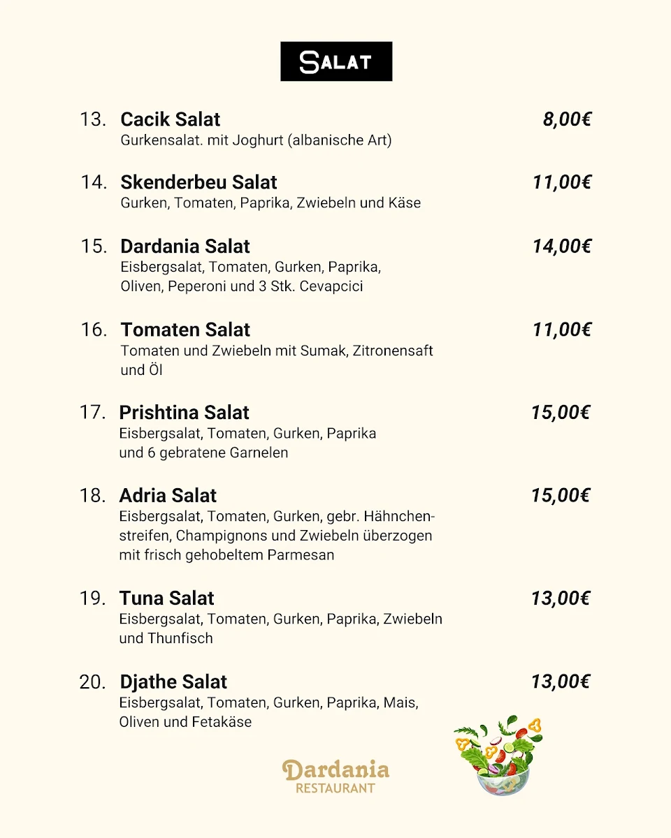 Speisekarte photo 4
