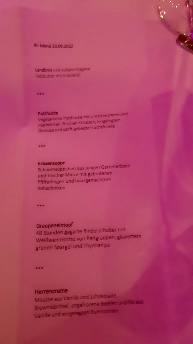 Speisekarte photo 1
