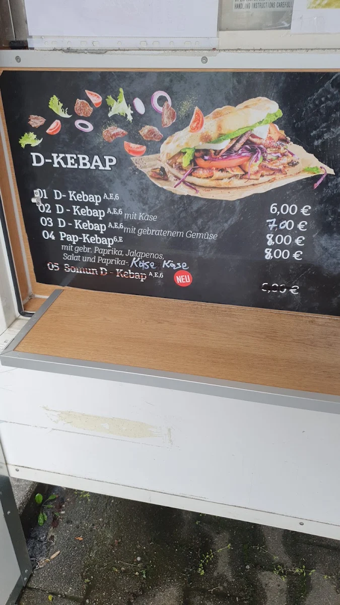 Speisekarte, A9 Foodpoint Pizza-Drehspiess-Pasta