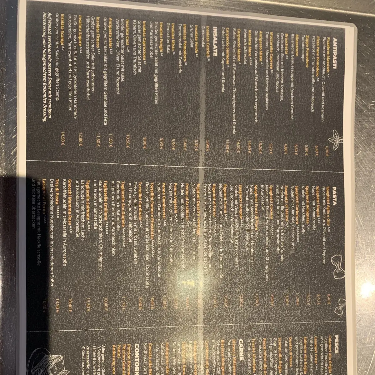 Speisekarte photo 3