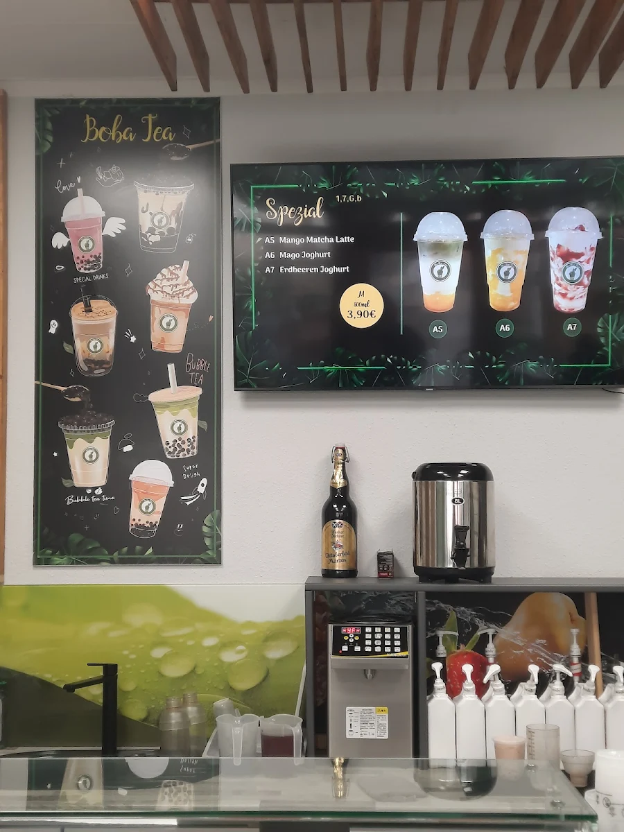 Speisekarte, BoBa Tea & Sushi Luckenwalde