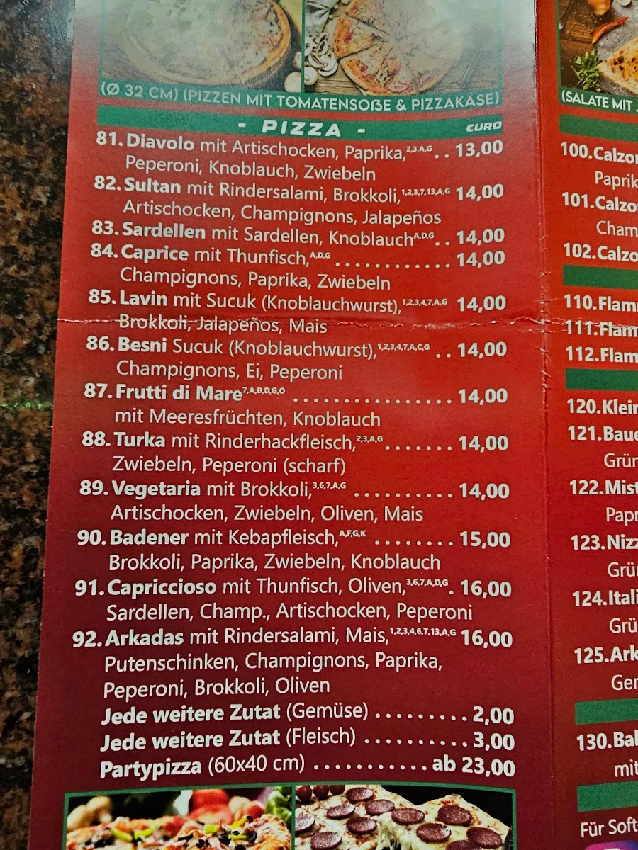Speisekarte photo 1