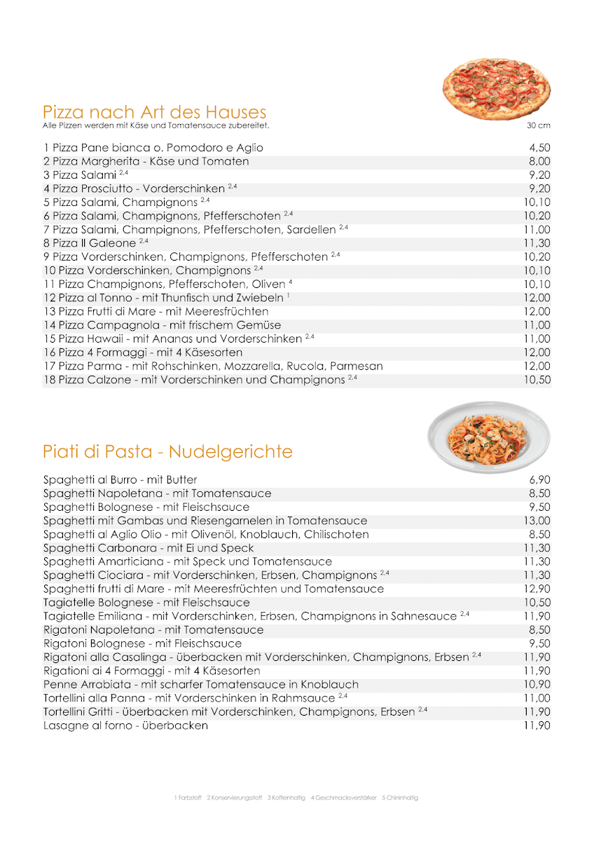Speisekarte photo 2