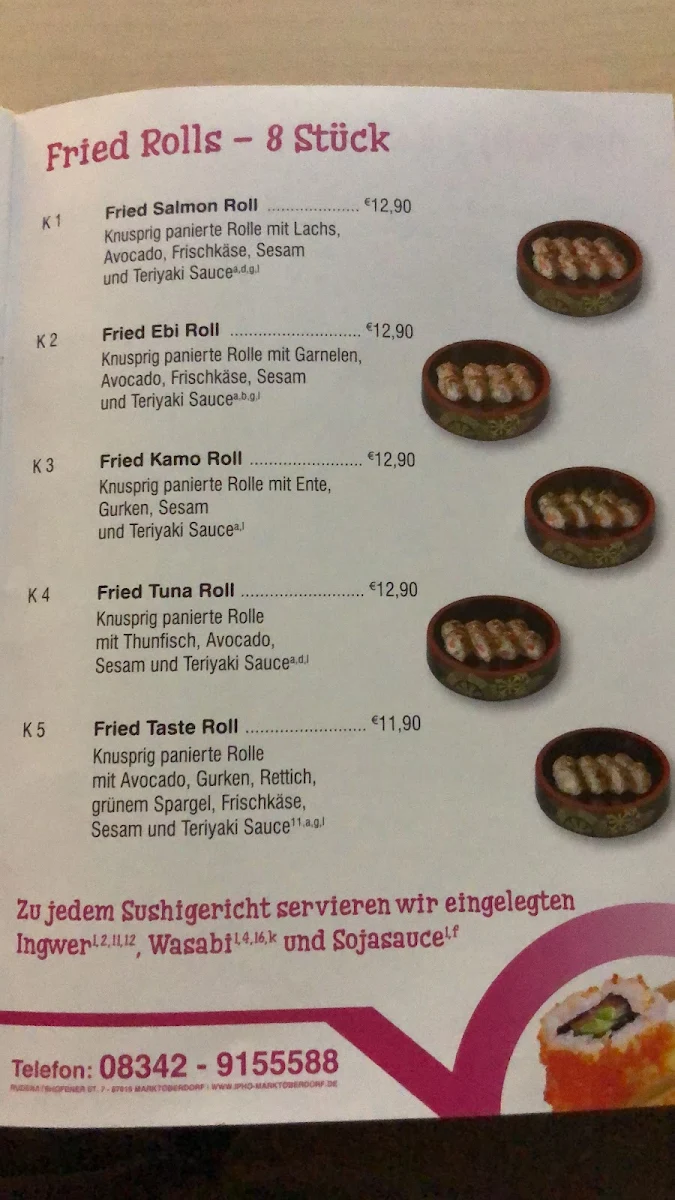 Speisekarte, ipho-vietnamese-cuisine