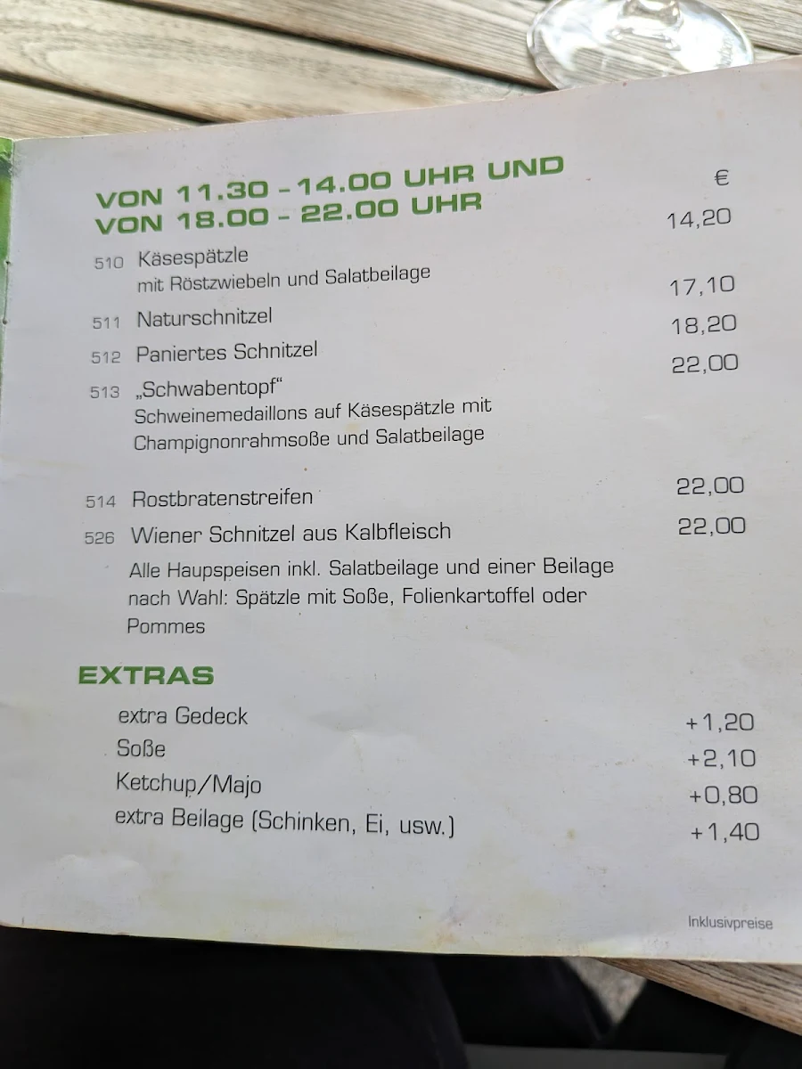 Speisekarte photo 3