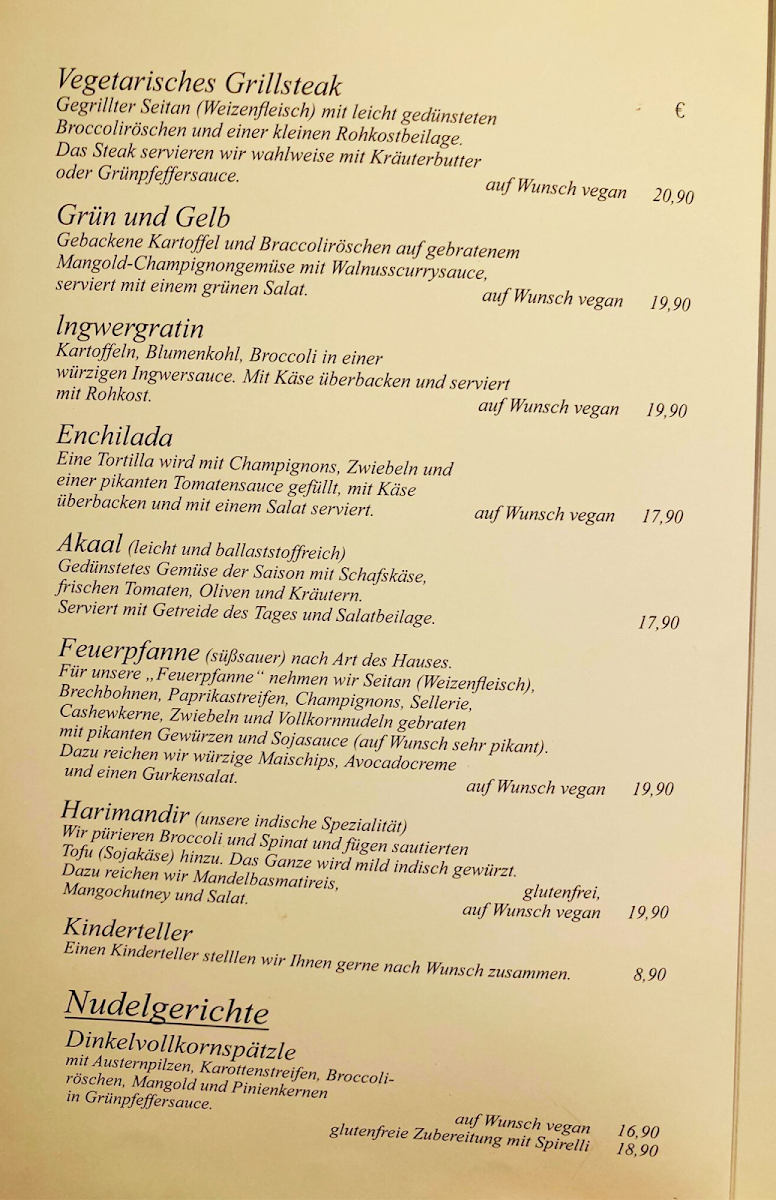 Speisekarte photo 8
