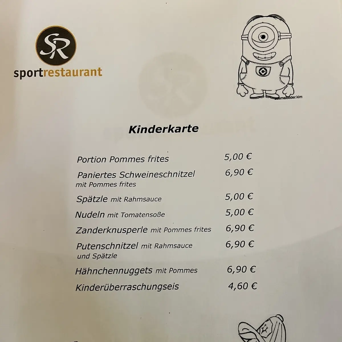 Speisekarte photo 1