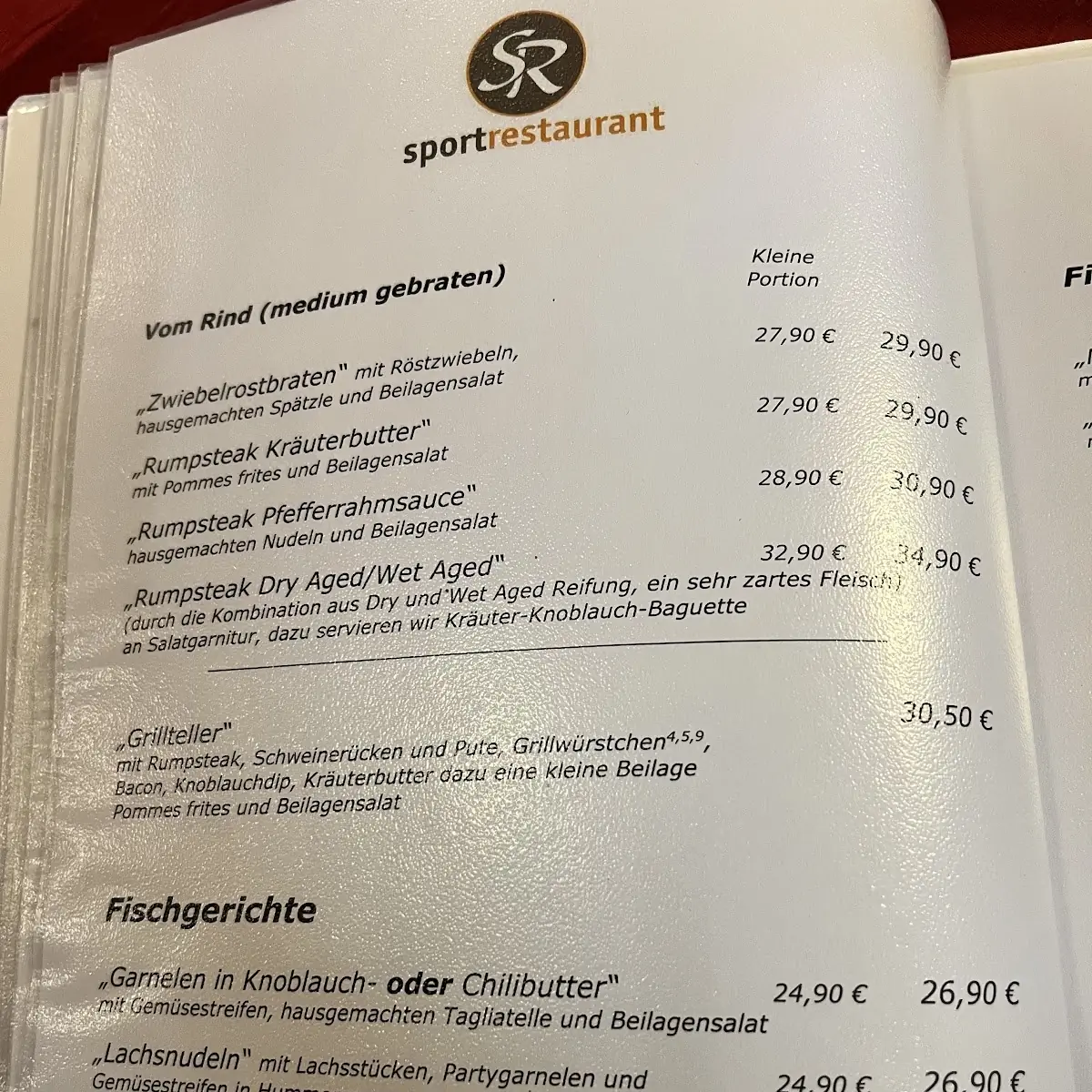 Speisekarte photo 3