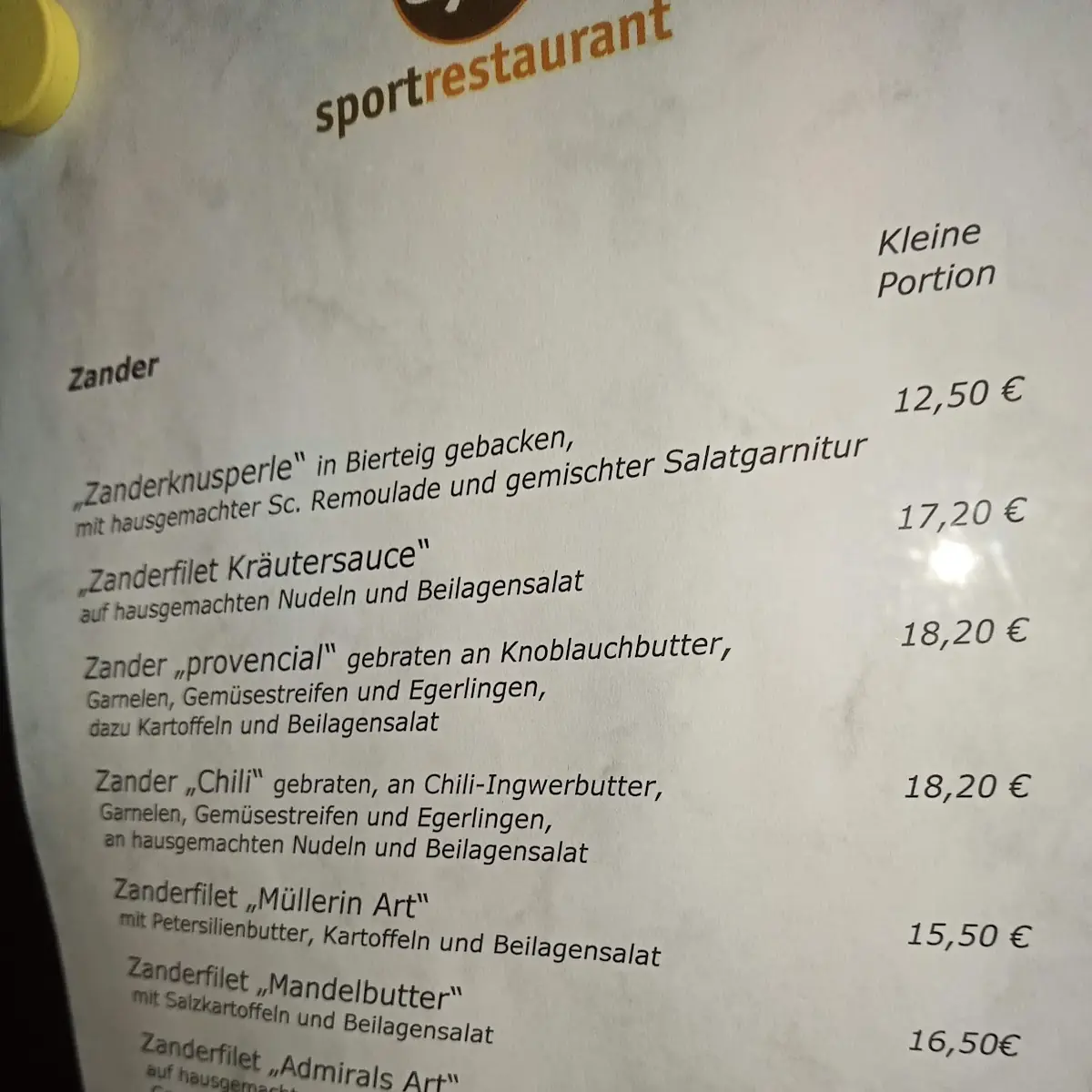 Speisekarte photo 8