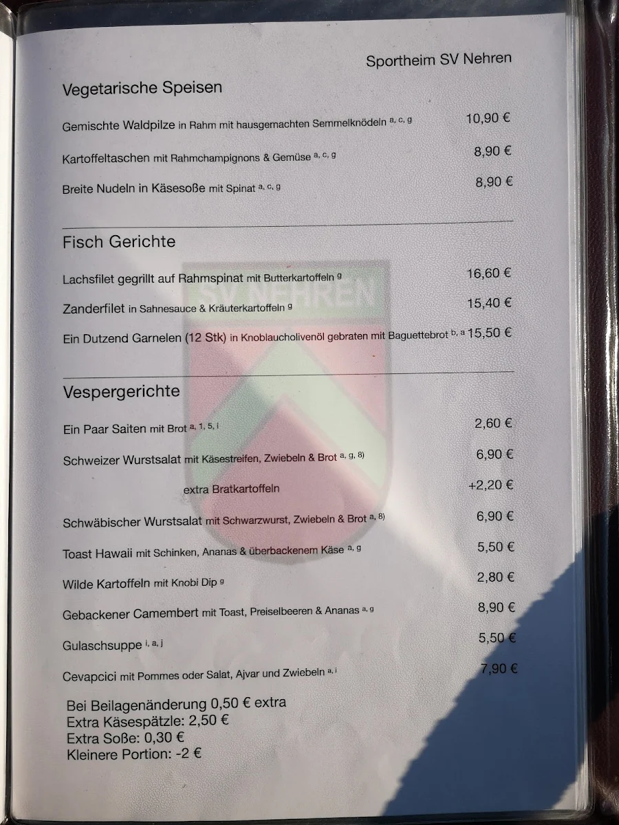 Speisekarte photo 1