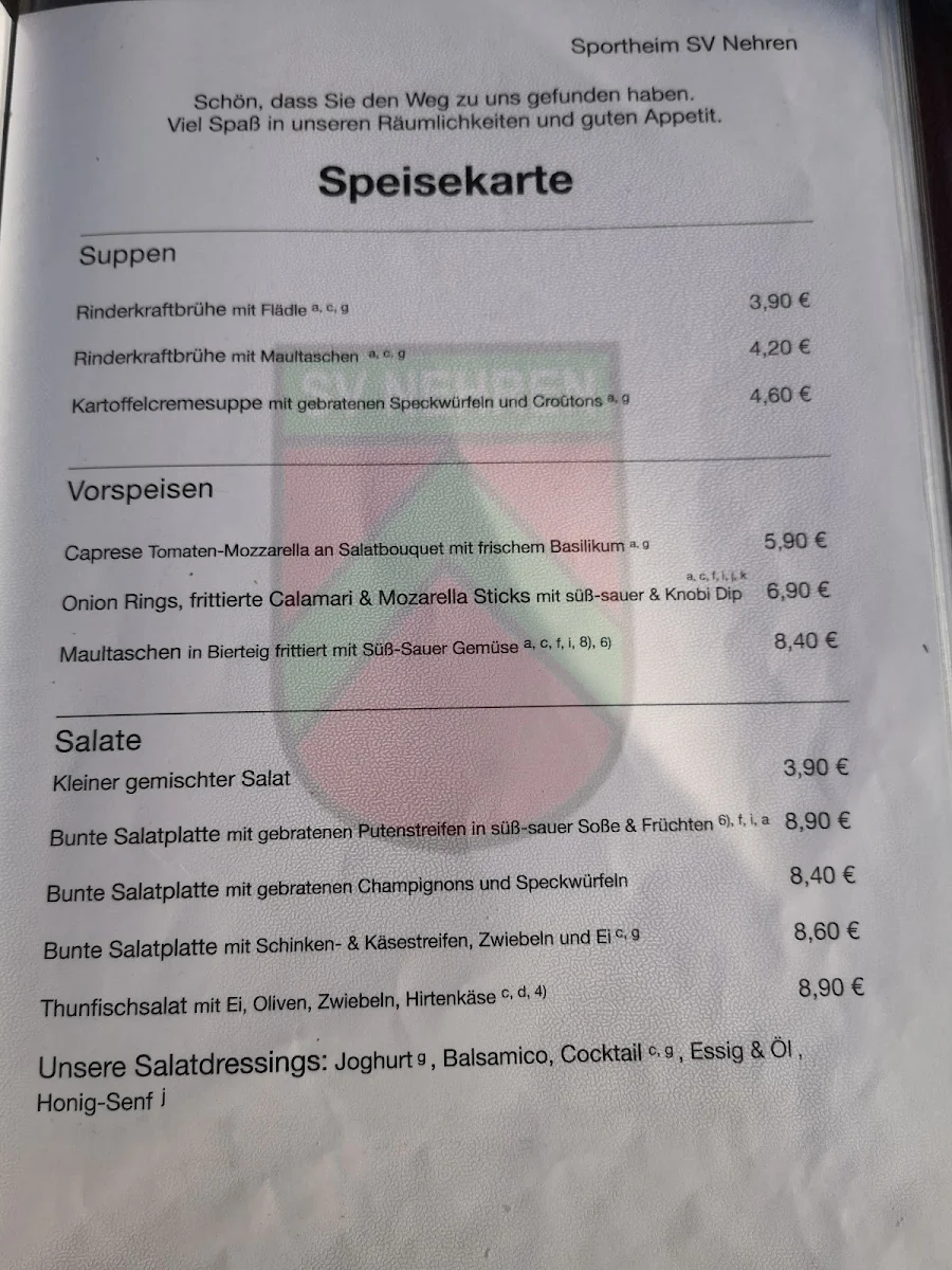 Speisekarte photo 2