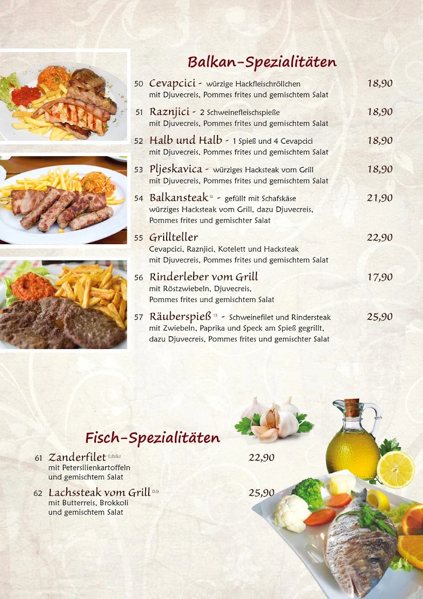 Speisekarte photo 3