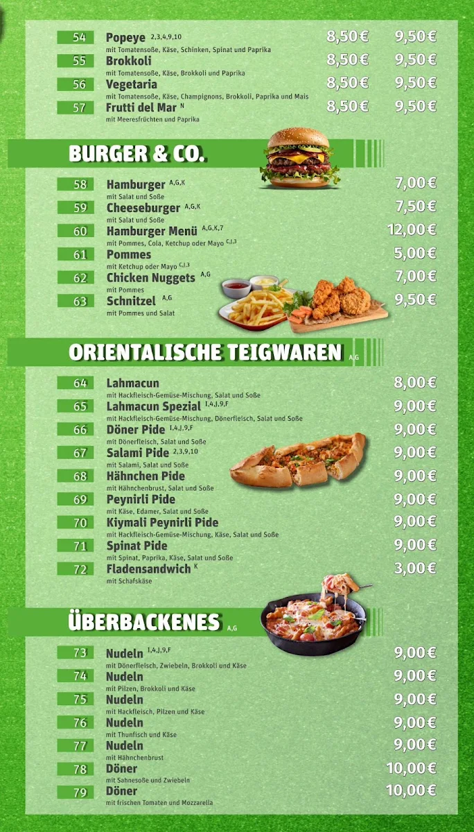 Speisekarte photo 2