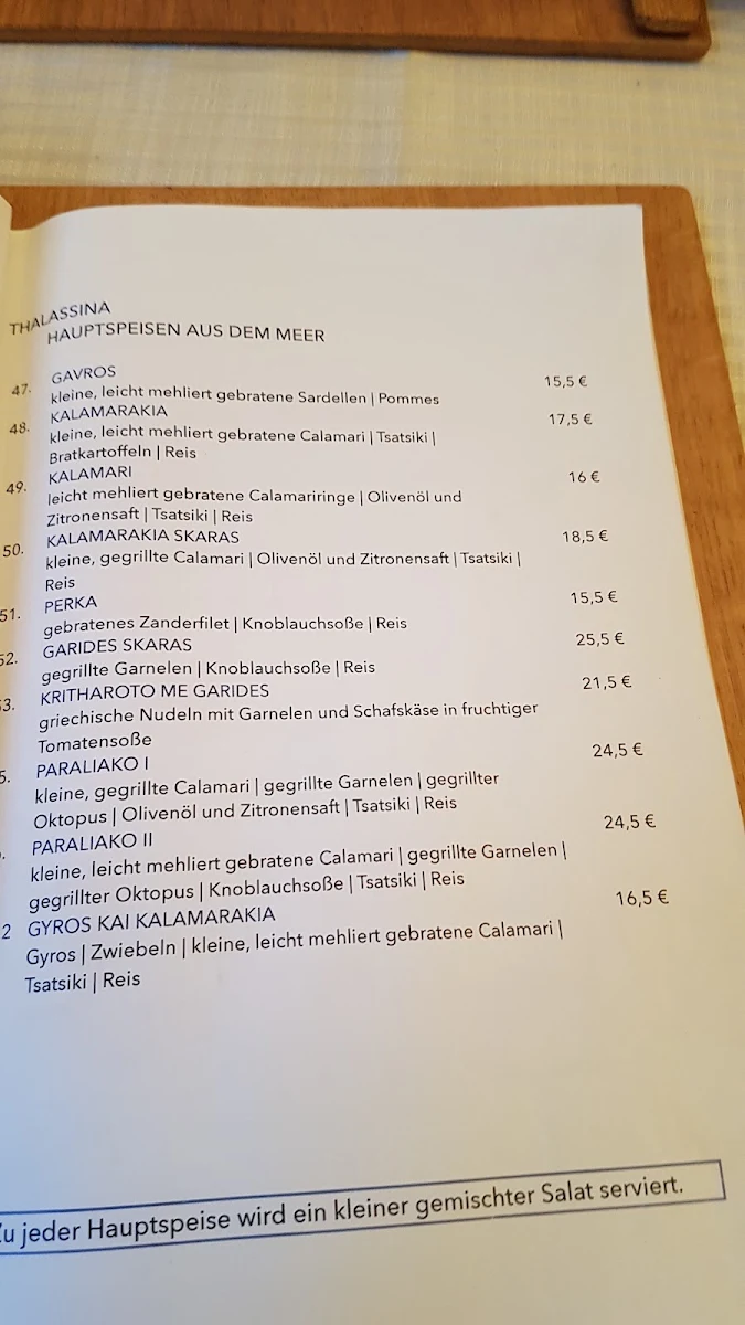 Speisekarte photo 2