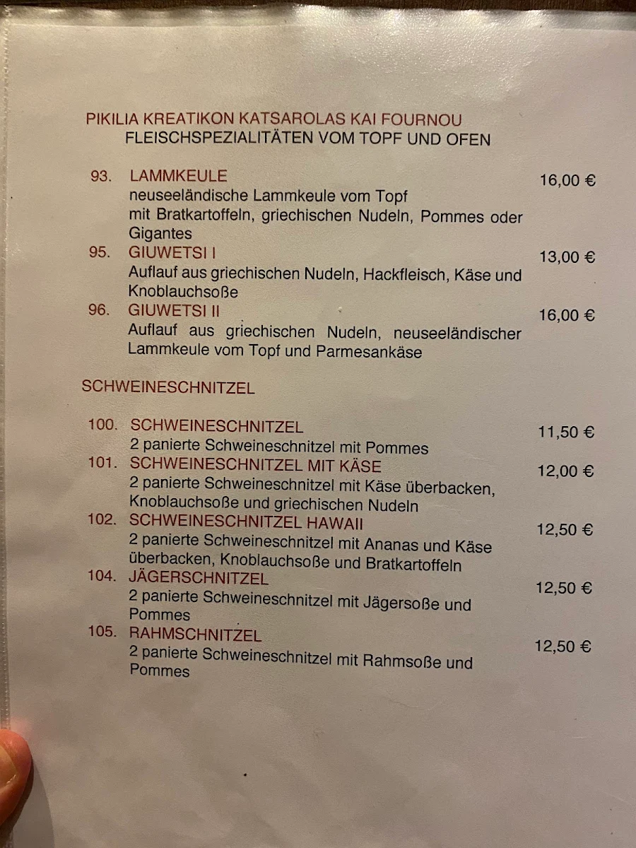Speisekarte photo 4