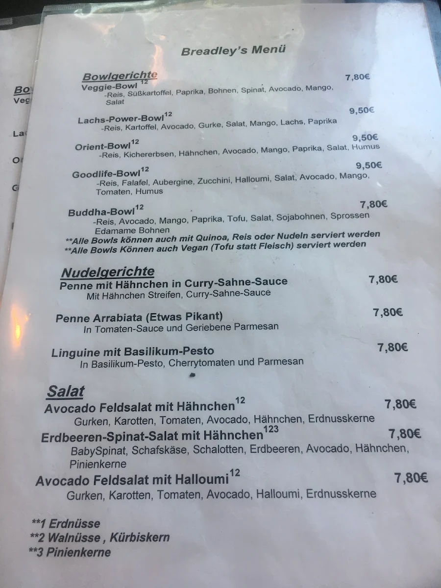 Speisekarte photo 2