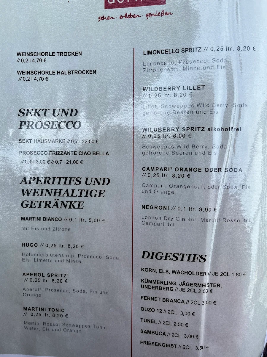 Speisekarte photo 1
