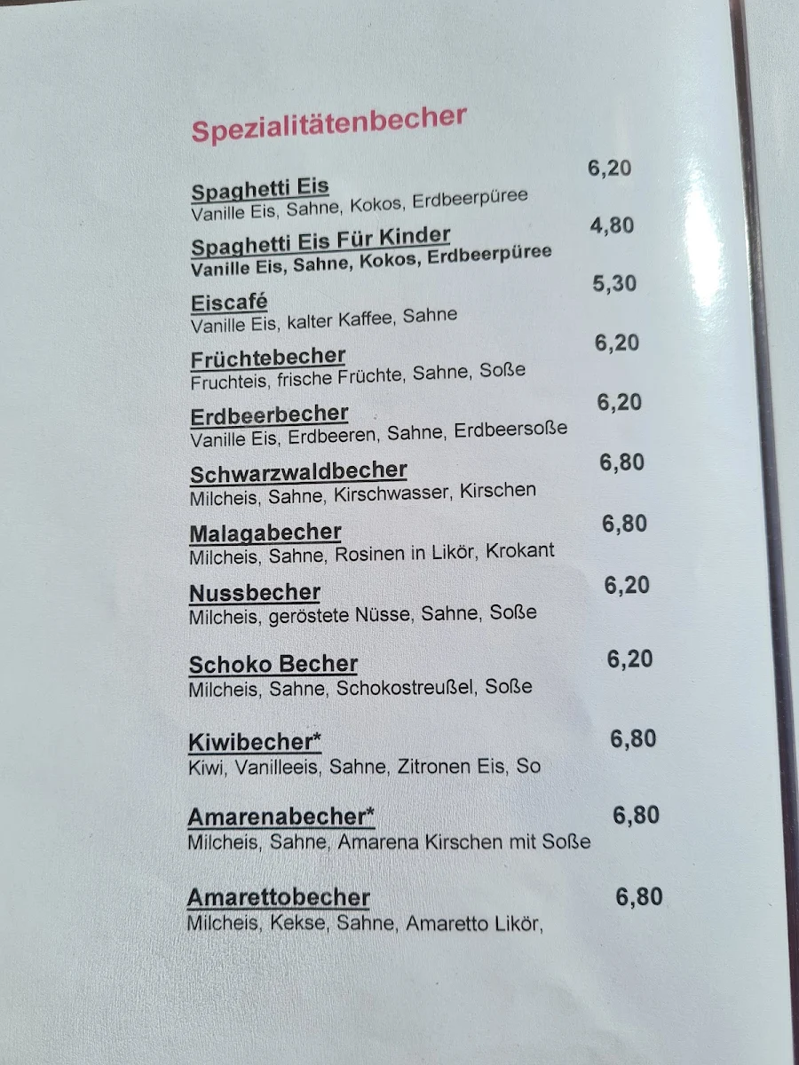 Speisekarte photo 2