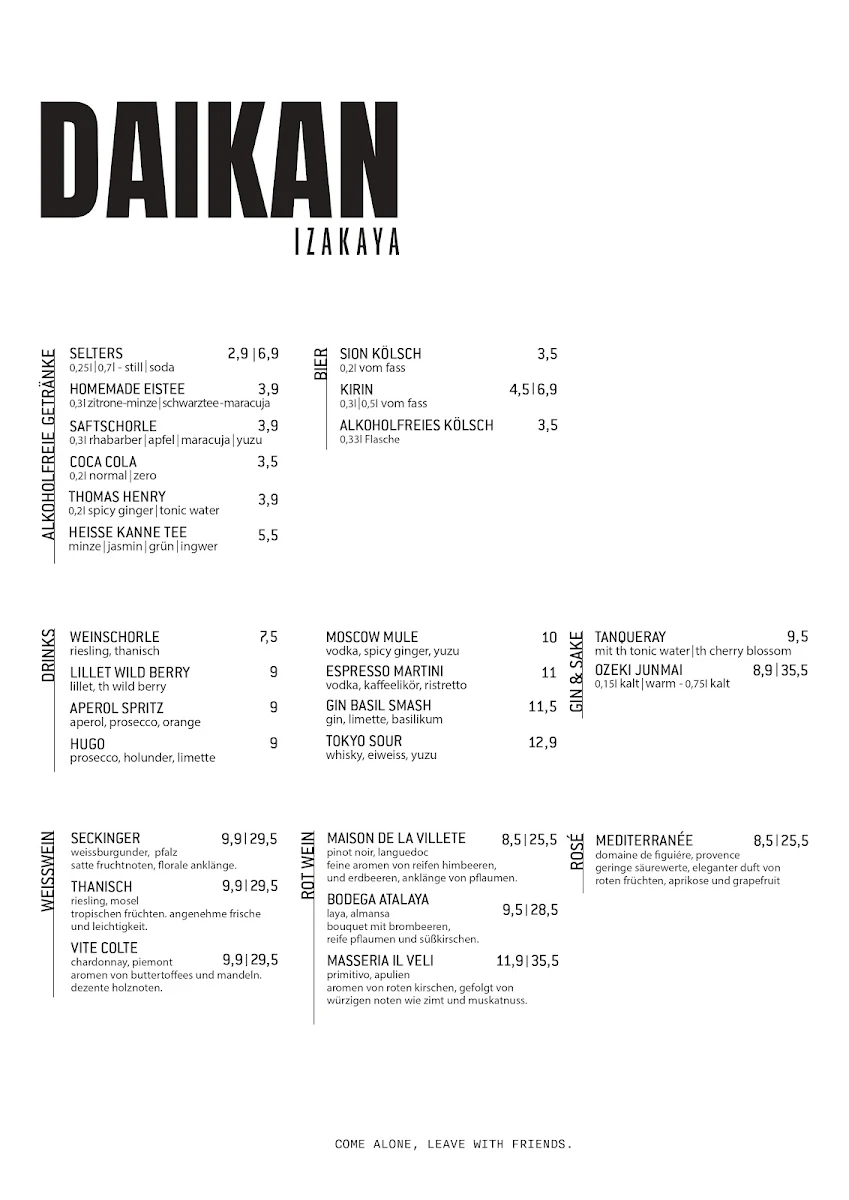 Speisekarte photo 1