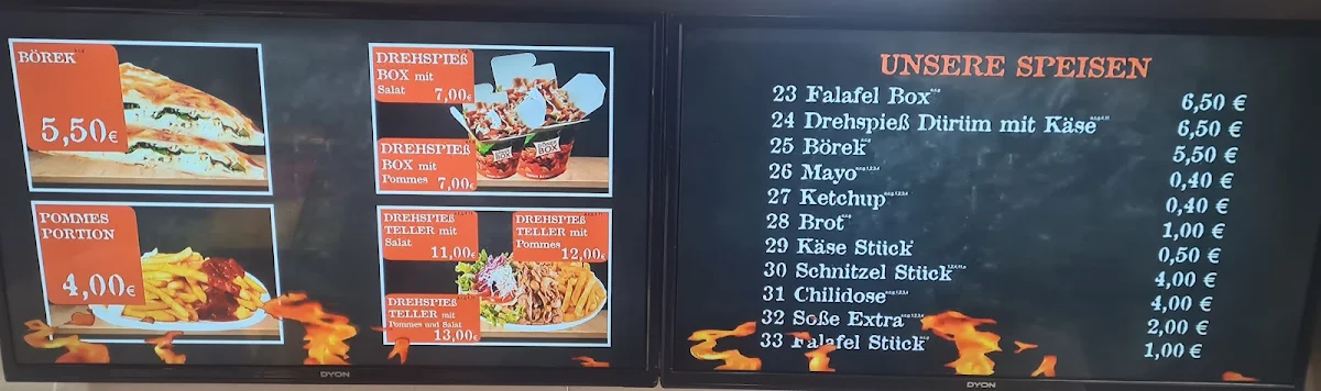 Speisekarte photo 2