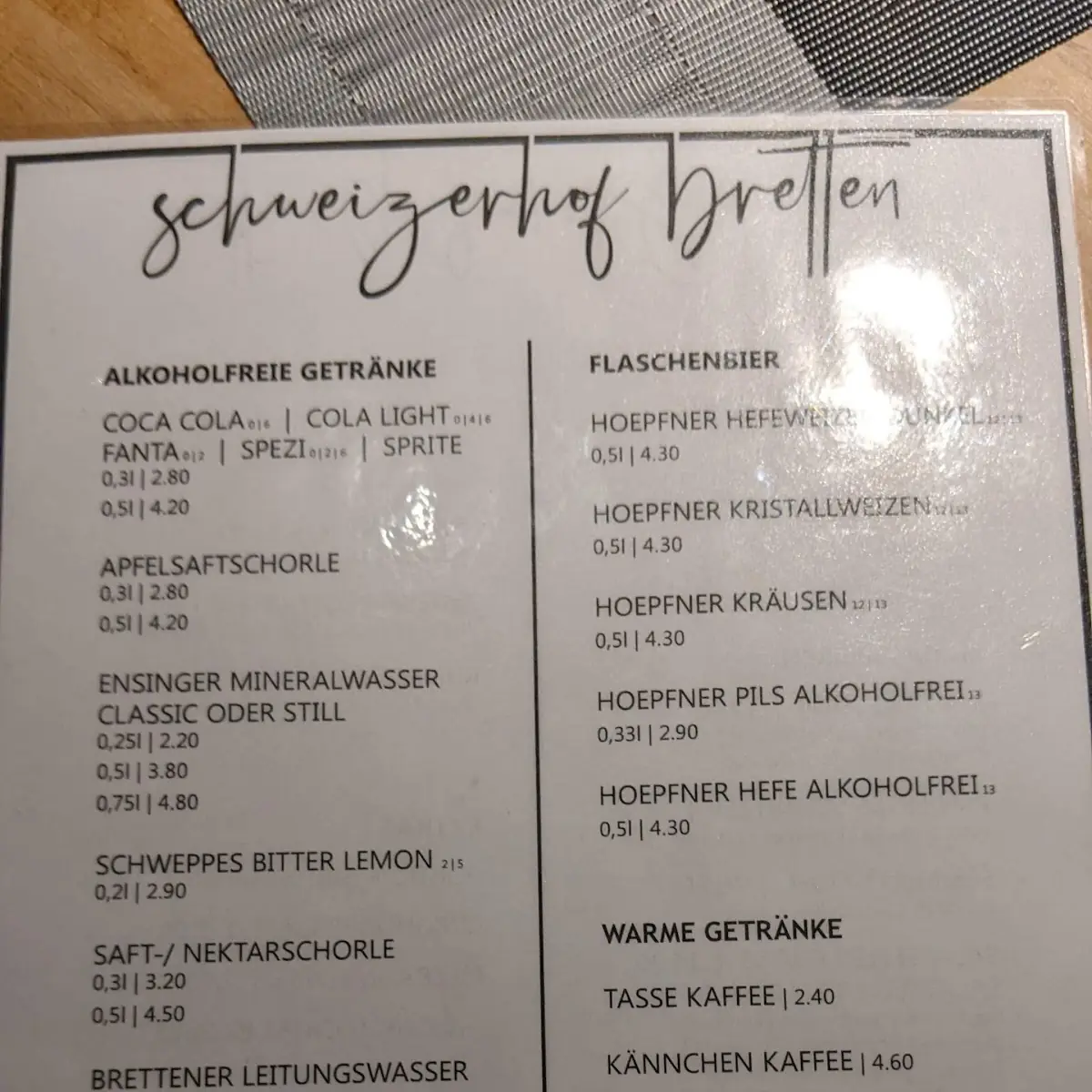 Speisekarte photo 7