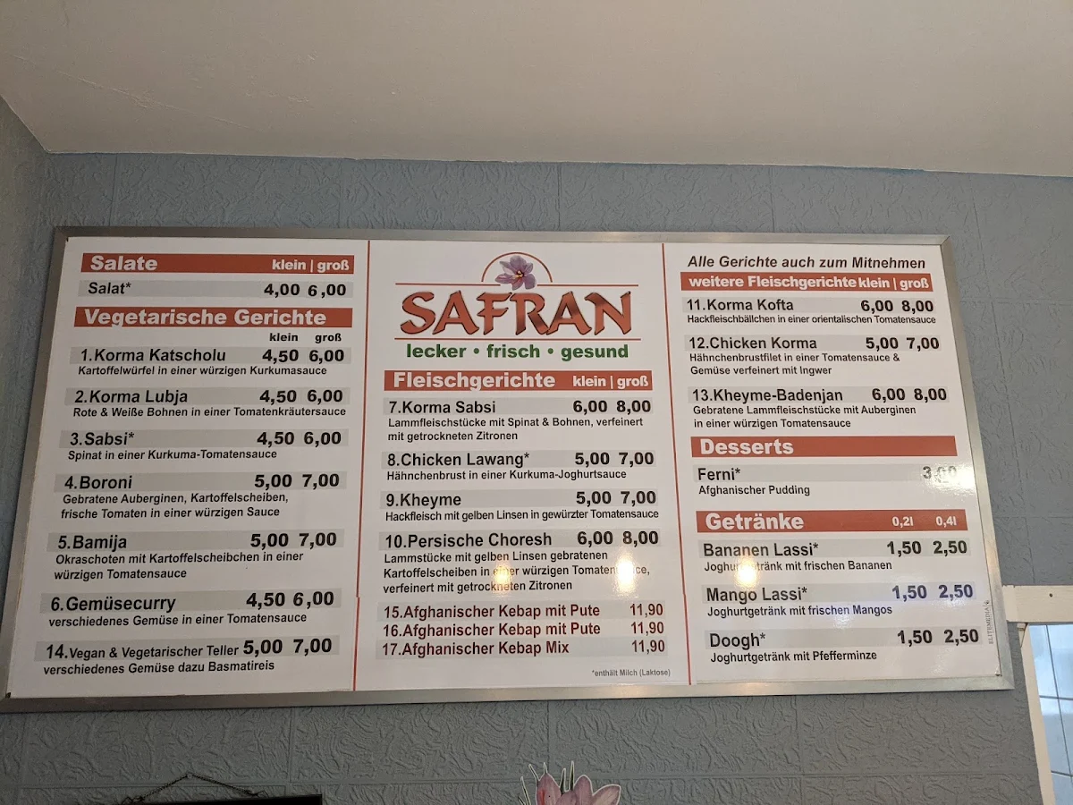 Speisekarte photo 2