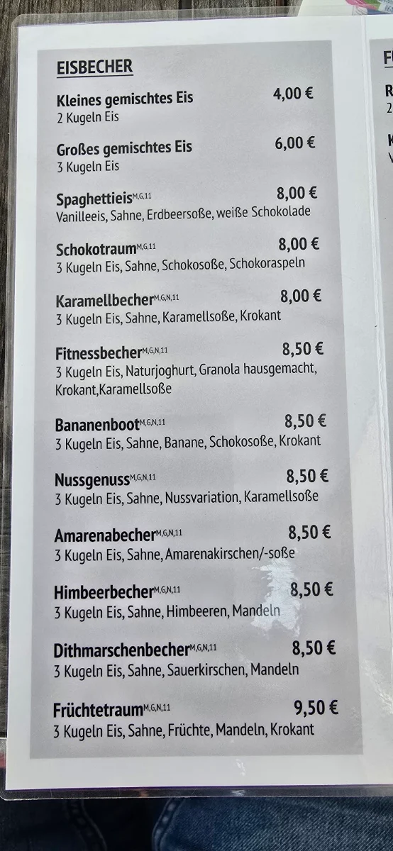 Speisekarte photo 3
