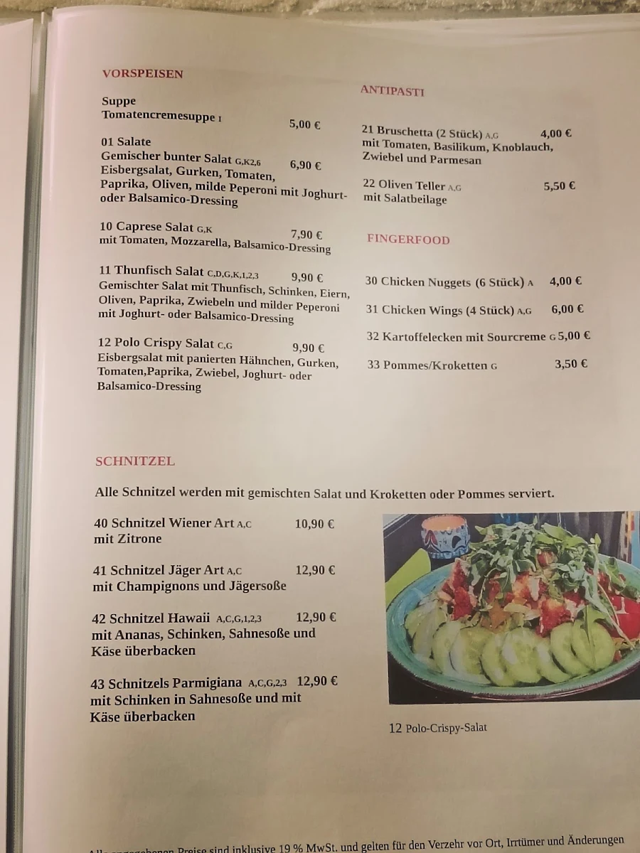 Speisekarte photo 3
