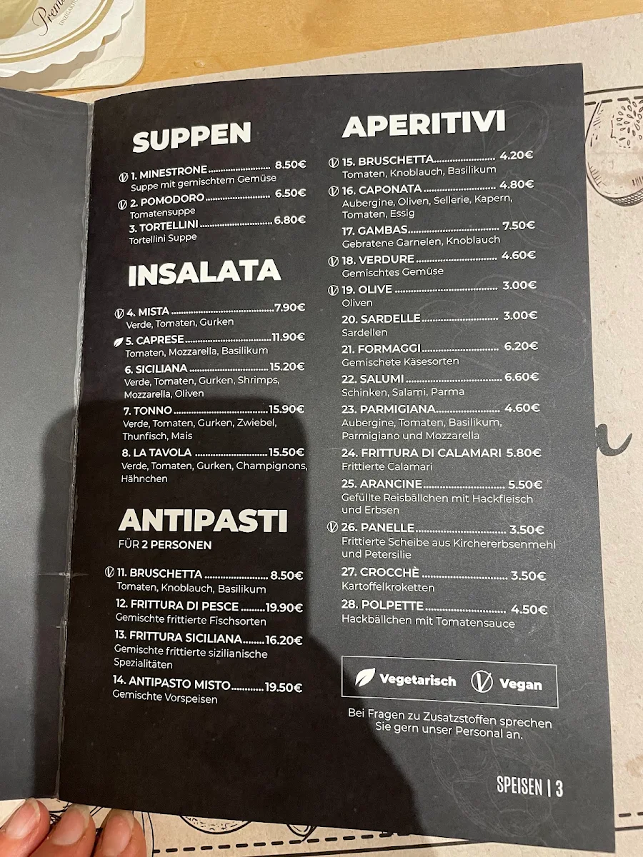 Speisekarte photo 2