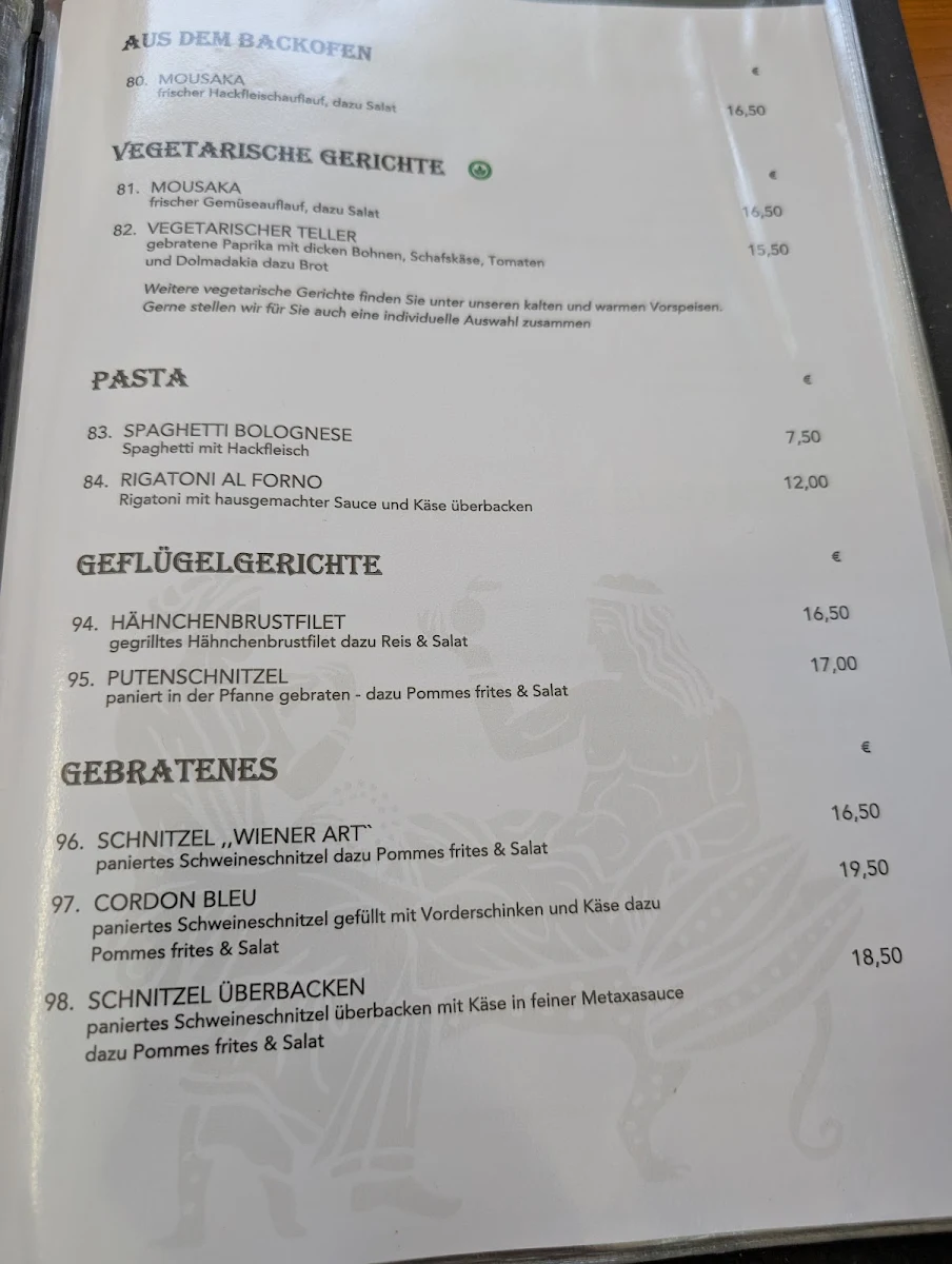 Speisekarte photo 1