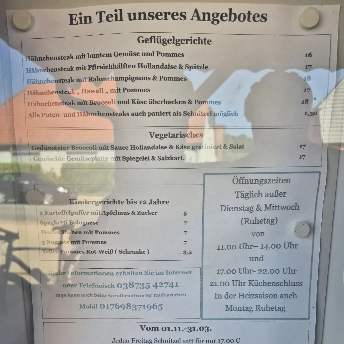 Speisekarte photo 1