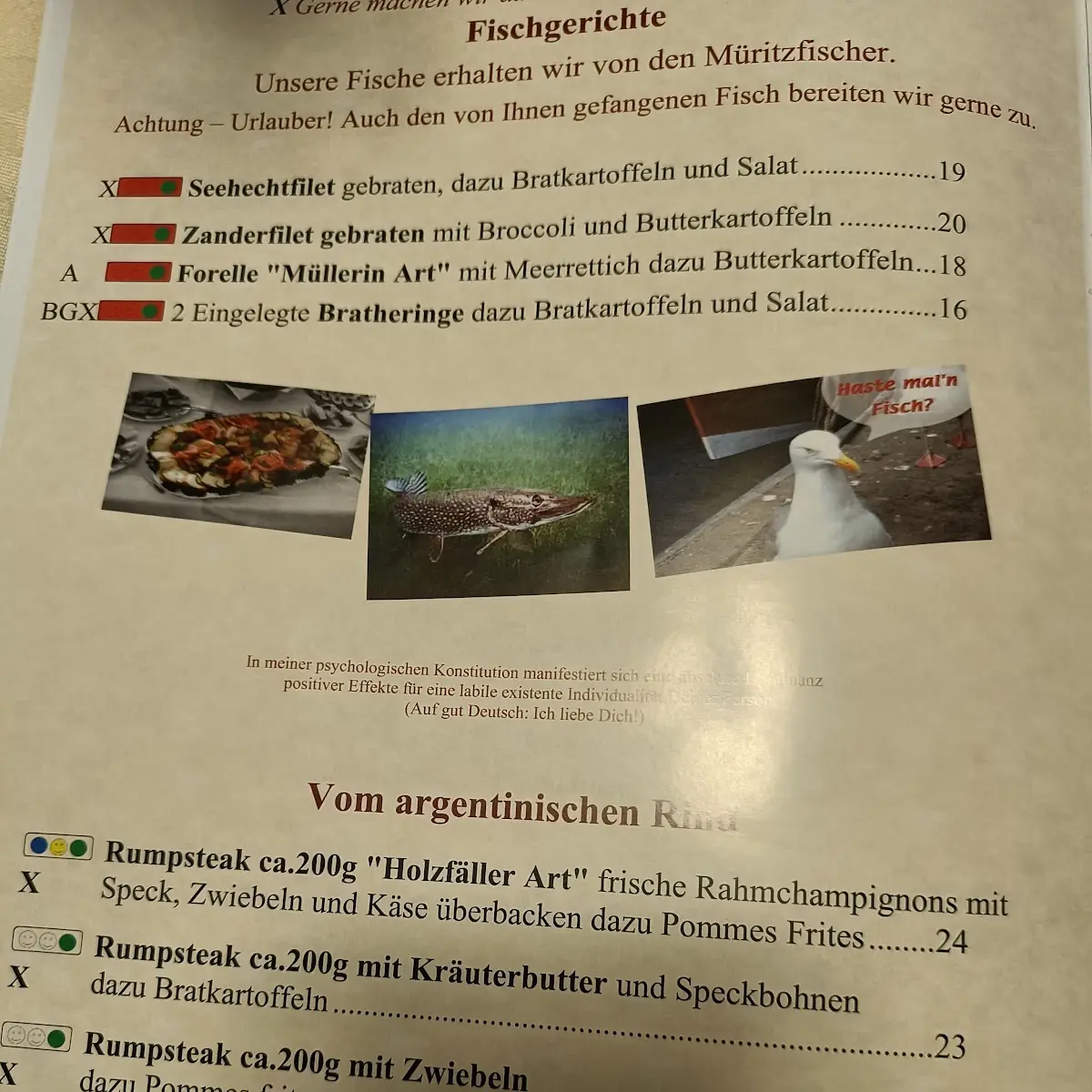 Speisekarte photo 4