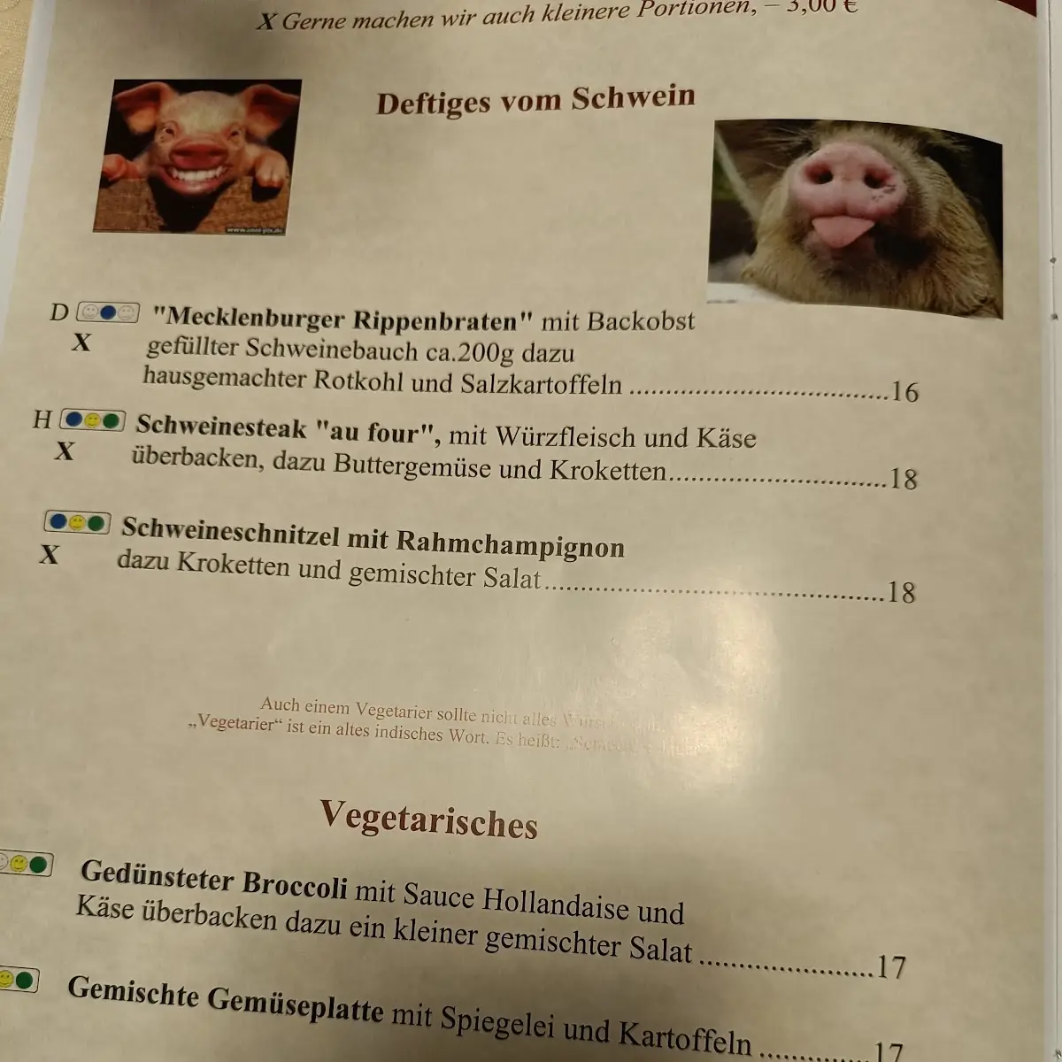 Speisekarte photo 5