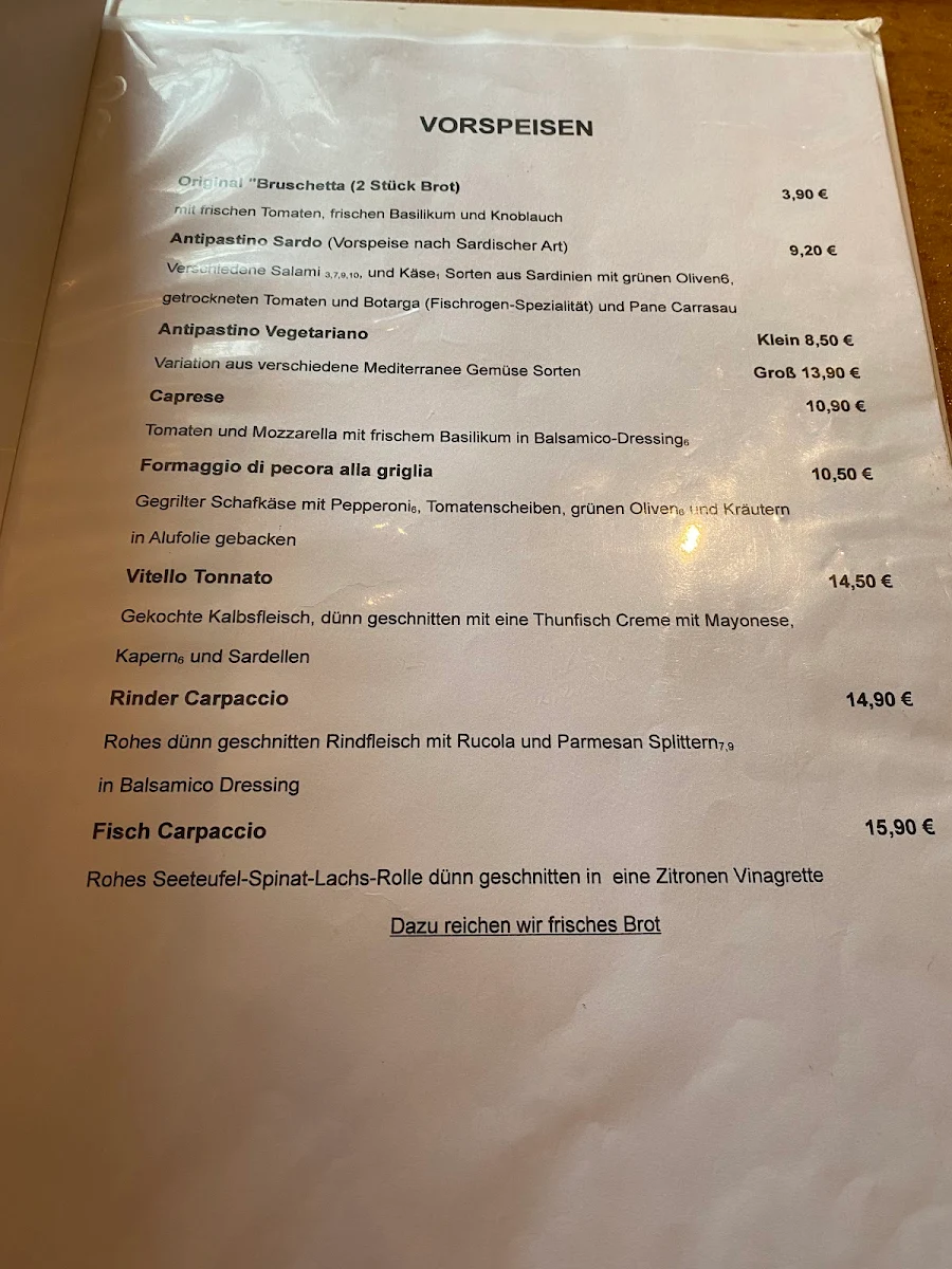 Speisekarte photo 1