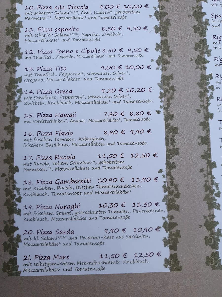 Speisekarte photo 4