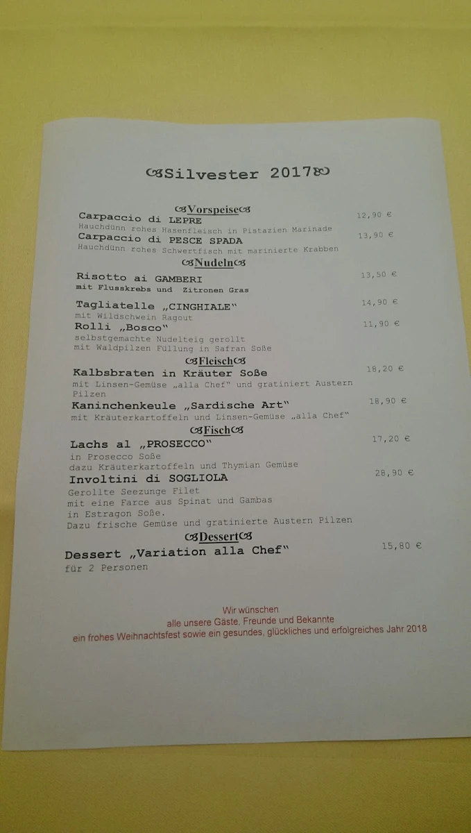 Speisekarte photo 5