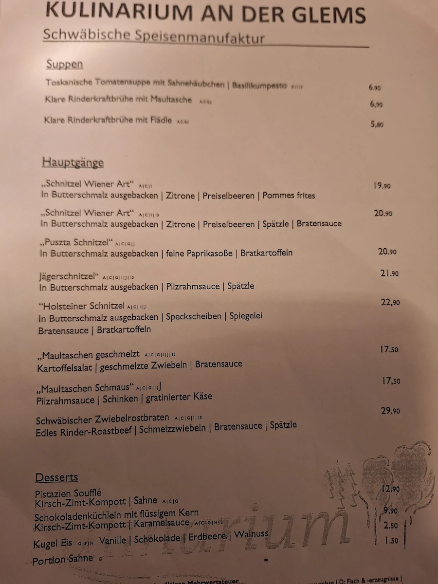 Speisekarte photo 6