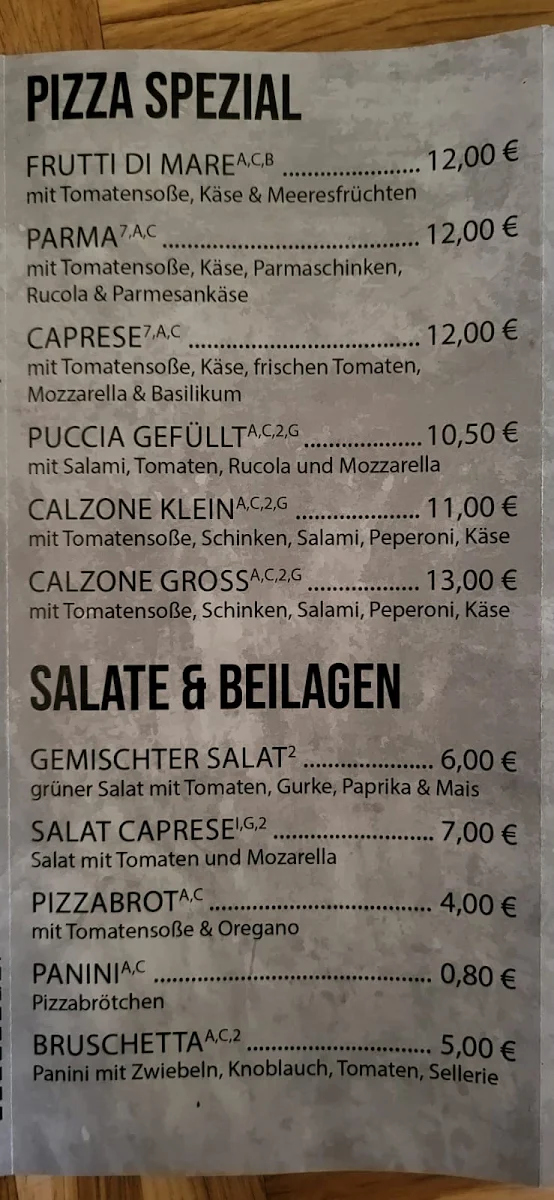 Speisekarte photo 1