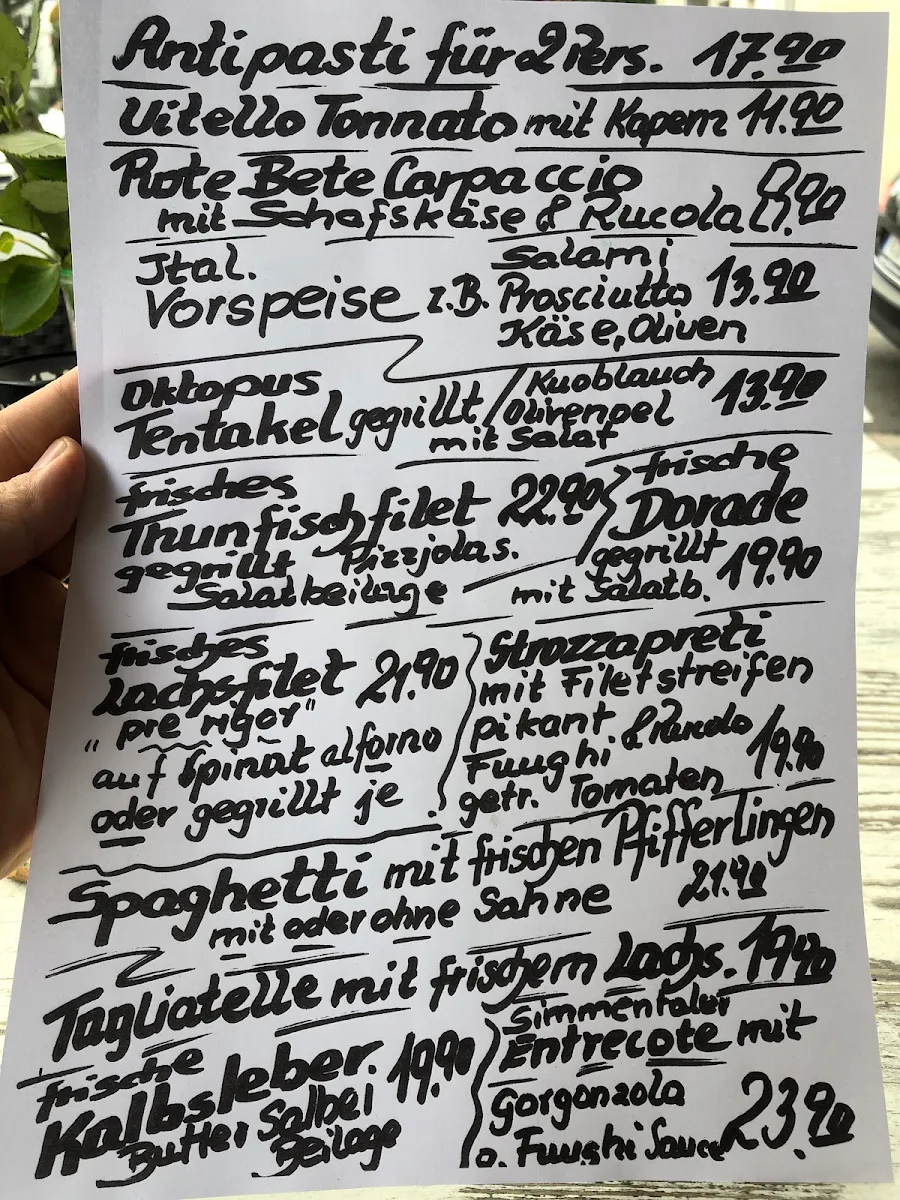 Speisekarte photo 2