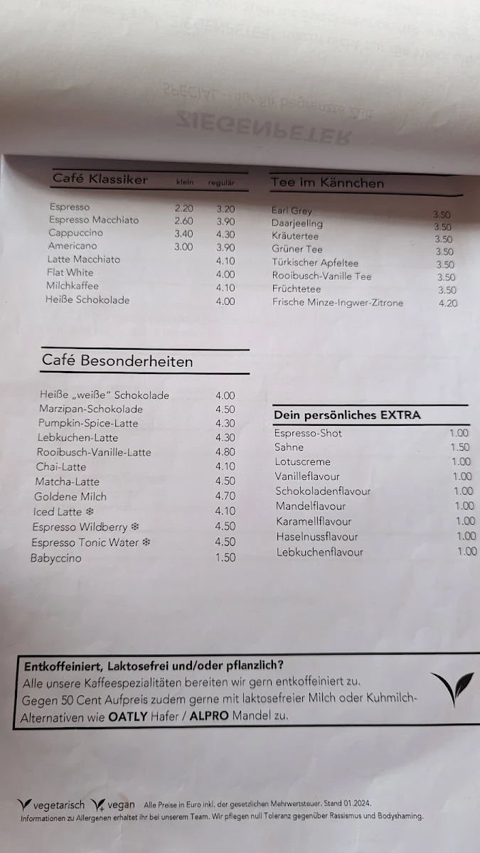 Speisekarte photo 2