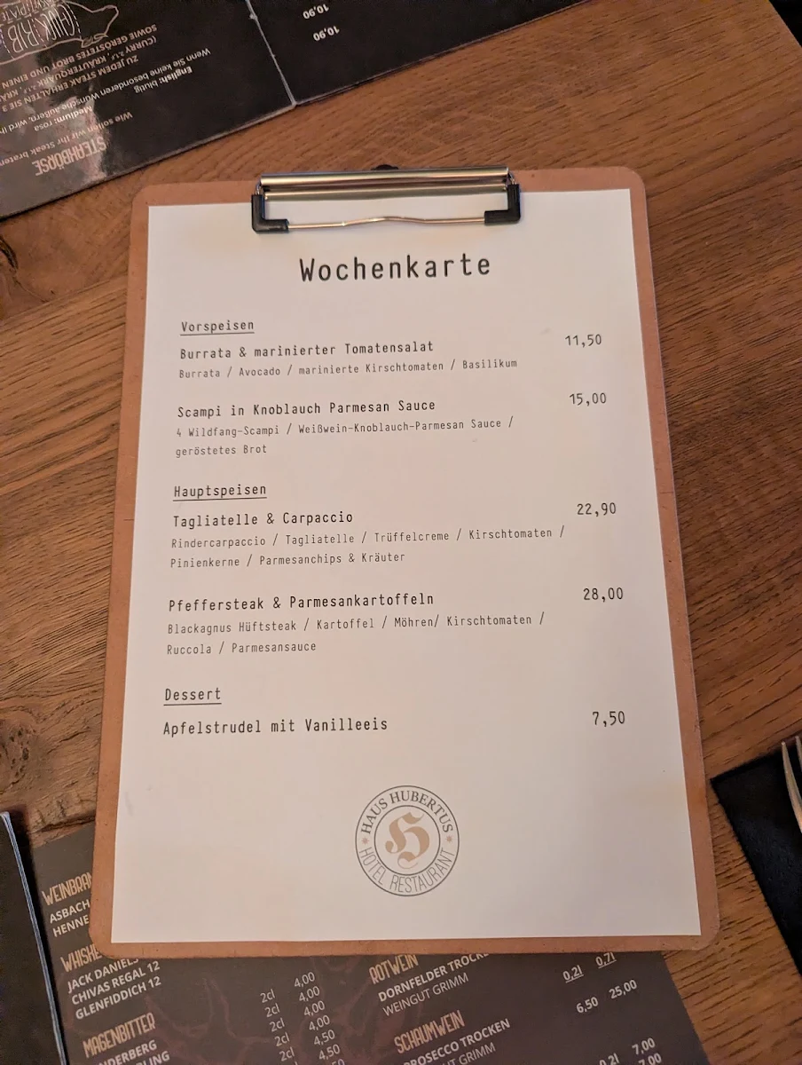 Speisekarte photo 1