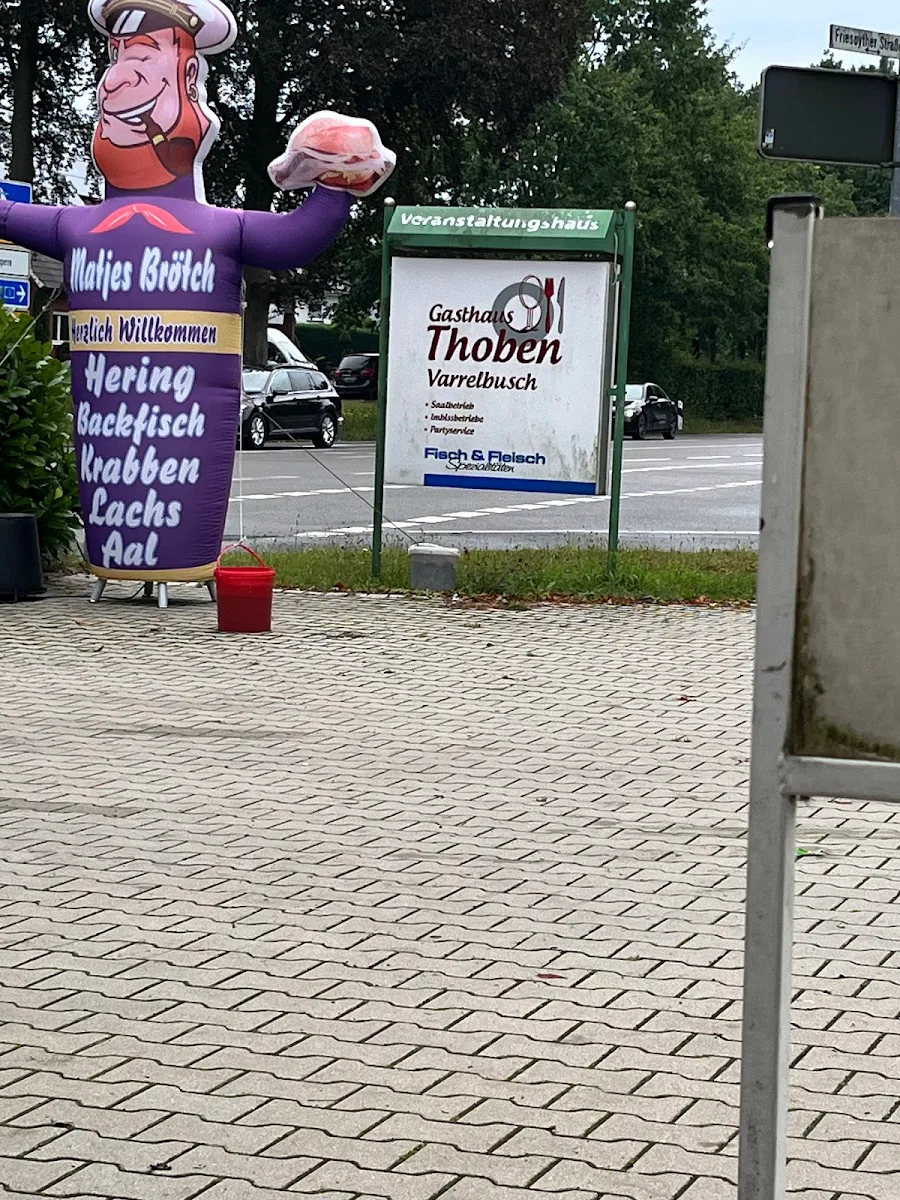 Speisekarte, Fischbude Varrelbusch