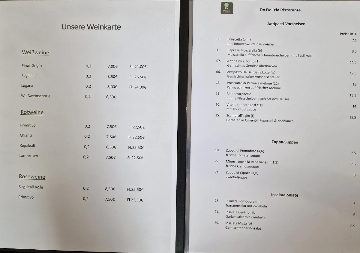Speisekarte photo 3